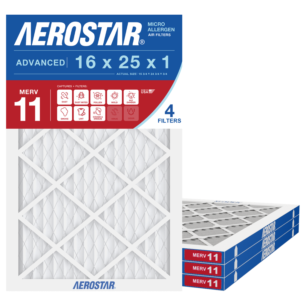 16x25x1 Aerostar Air Filter