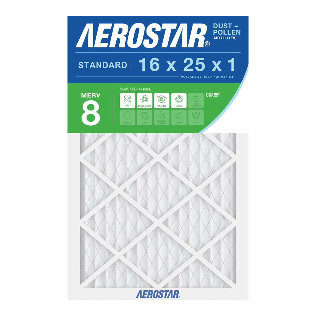 16x25x1 Aerostar Air Filter